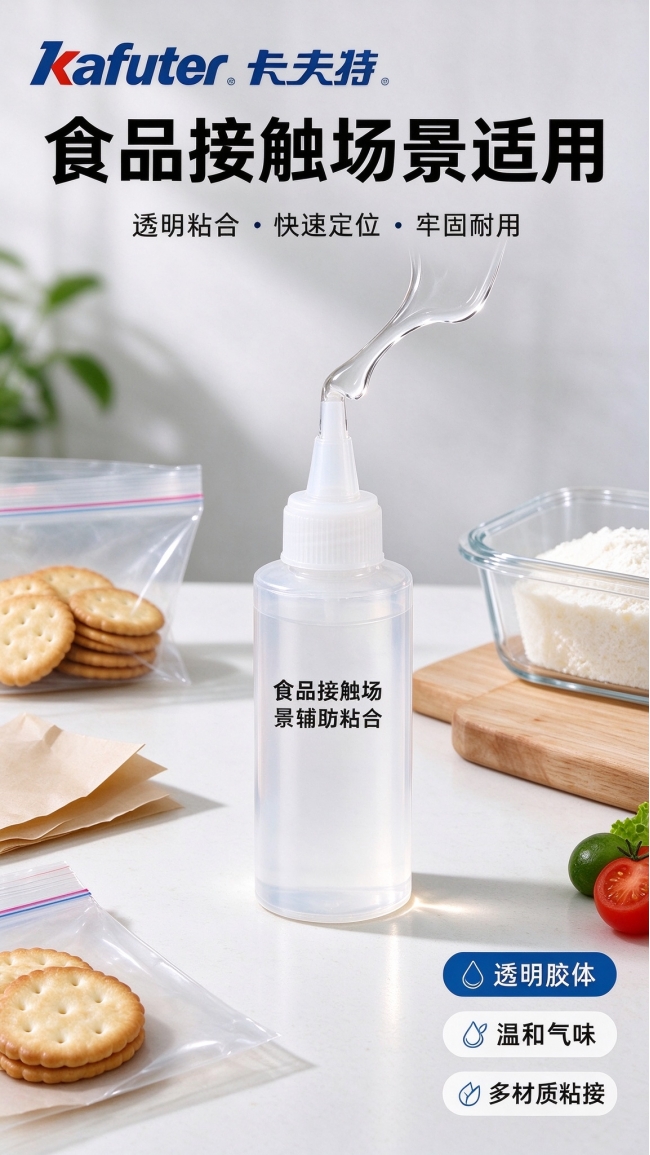 食品级胶水（食品接触胶粘剂）的定义